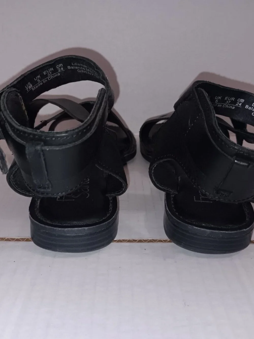 FRANCO SARTO ANKLE STRAP LEATHER UPPER GWENYTH GALIATOR SANDALS - Picture 7 of 10